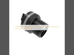 産業用防水円形接続器 IP67 M12 ロープ付き穴を通る接続器