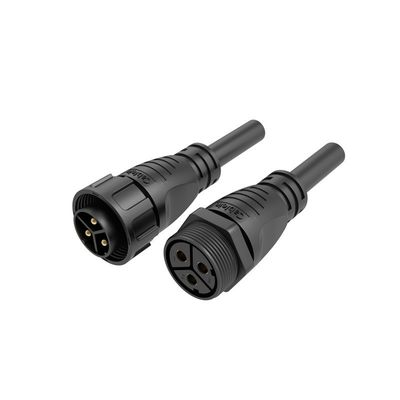 購入 3コア M25 防水 男性 女性コネクタ 32A 螺紋プラスチック注射型 online manufacture
