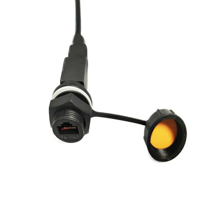 購入 M20 スクリュータイプ 防水 IP67 RJ45 コネクタ データ信号 安全ネットワーク航空プラグ オンライン製造