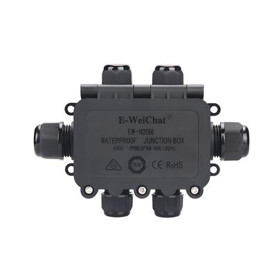 購入 Waterproof IP68 Modular Junction Box with 1in5out Cable Distribution and 40A Rated Current for Harsh Environments オンライン製造
