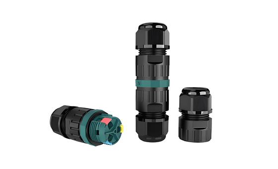 購入 P20 3-Pin Power Connector with 16A 450V Push-Wire Waterproof Circular Connector オンライン製造