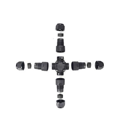 購入 防水 M20 スクリューロックコネクタ 1-3ポート IP67 パワーと信号の配送用 PA66 材料と 0.5mm2-2.5mm2 ワイヤーゲージ オンライン製造