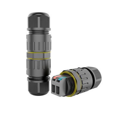 M20 3コア ナイロン プラスチック 円形接続器 防水 IP68 円形接続器