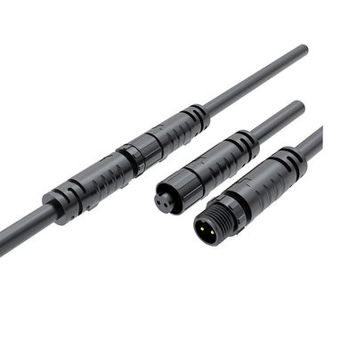 IP68 ナイロンコーティング M8 防水オスコネクタ メスコネクタ スマート農業機械コントローラー用