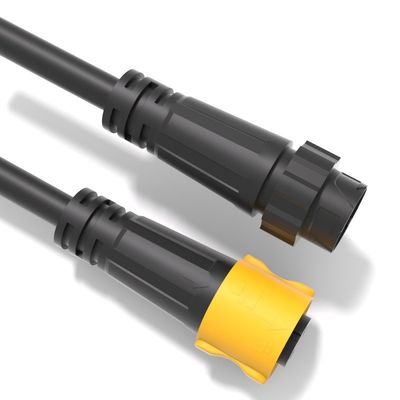 自閉 IP67 防水 男性 女性 接続器 2 - 8 コア 繁殖農場機器