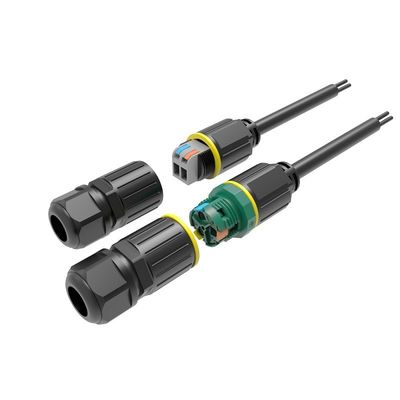 M20 シングルヘッド 防水ケーブルコネクタ 250V ライトタッチ クイックカードプレス