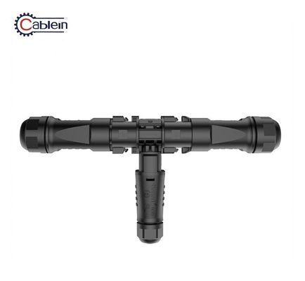 IP68 40A 高電流防水データコネクタ パネルマウント マイクロインバーター用のクイックプラグティーアダプタ