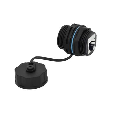M23 RJ45 ネットワーク防水接続パネル 型 直通型 尾なし