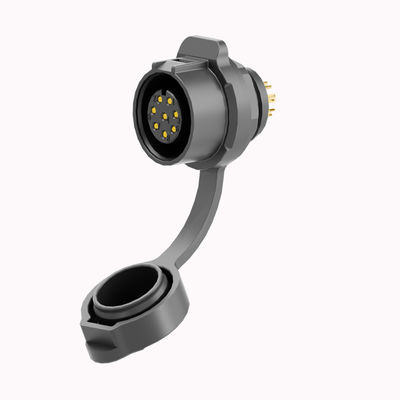 信頼性の高い電源接続のための500V AC PA66ナイロンIP68防水電源コネクタ