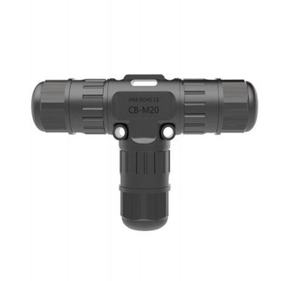 産業用途向け40A高電流対応、400V動作電圧、IP68防水データコネクタ