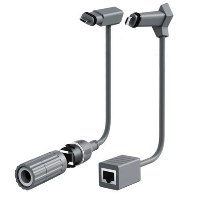 1000MHz 送信速度 IP67 RJ45 接続器 迅速で安定した信号アプリケーション