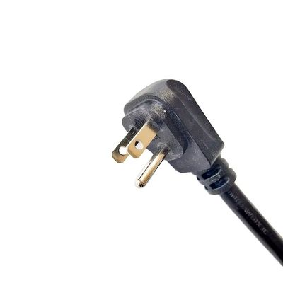 ブラック色 電源プラグ接続 UL標準電流と電圧10/250